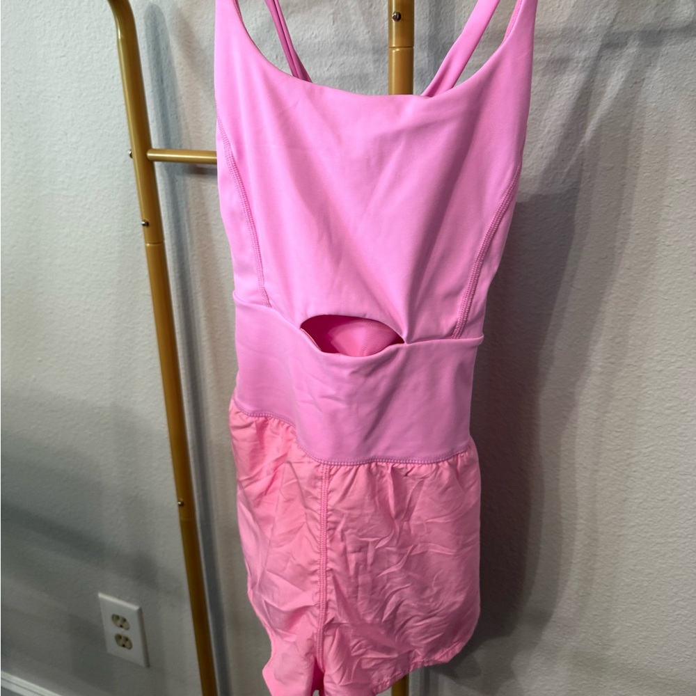 NWT Free People Righteous Runsie Hot Pink Medium